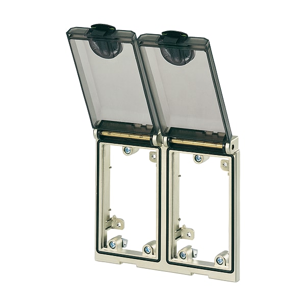 Murrelektronik MODLINK MSDD FRAME DBL METAL, Nickeled/transparent 4000-68223-0000000 - main